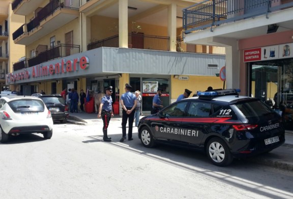 Incendio allo Spaccio Alimentare, solo tanta paura