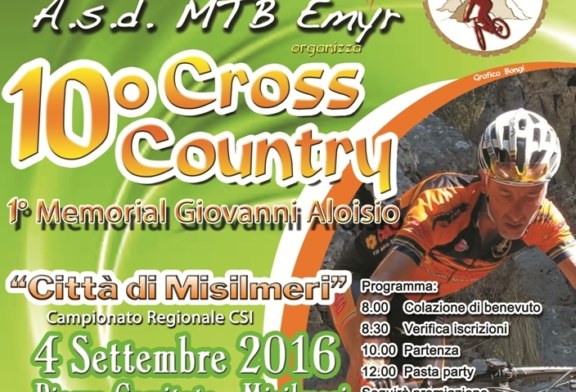 Domani il 10° Cross Country “Città di Misilmeri”