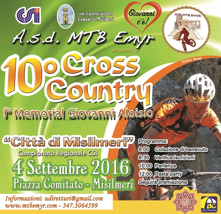 Domani il 10° Cross Country “Città di Misilmeri”