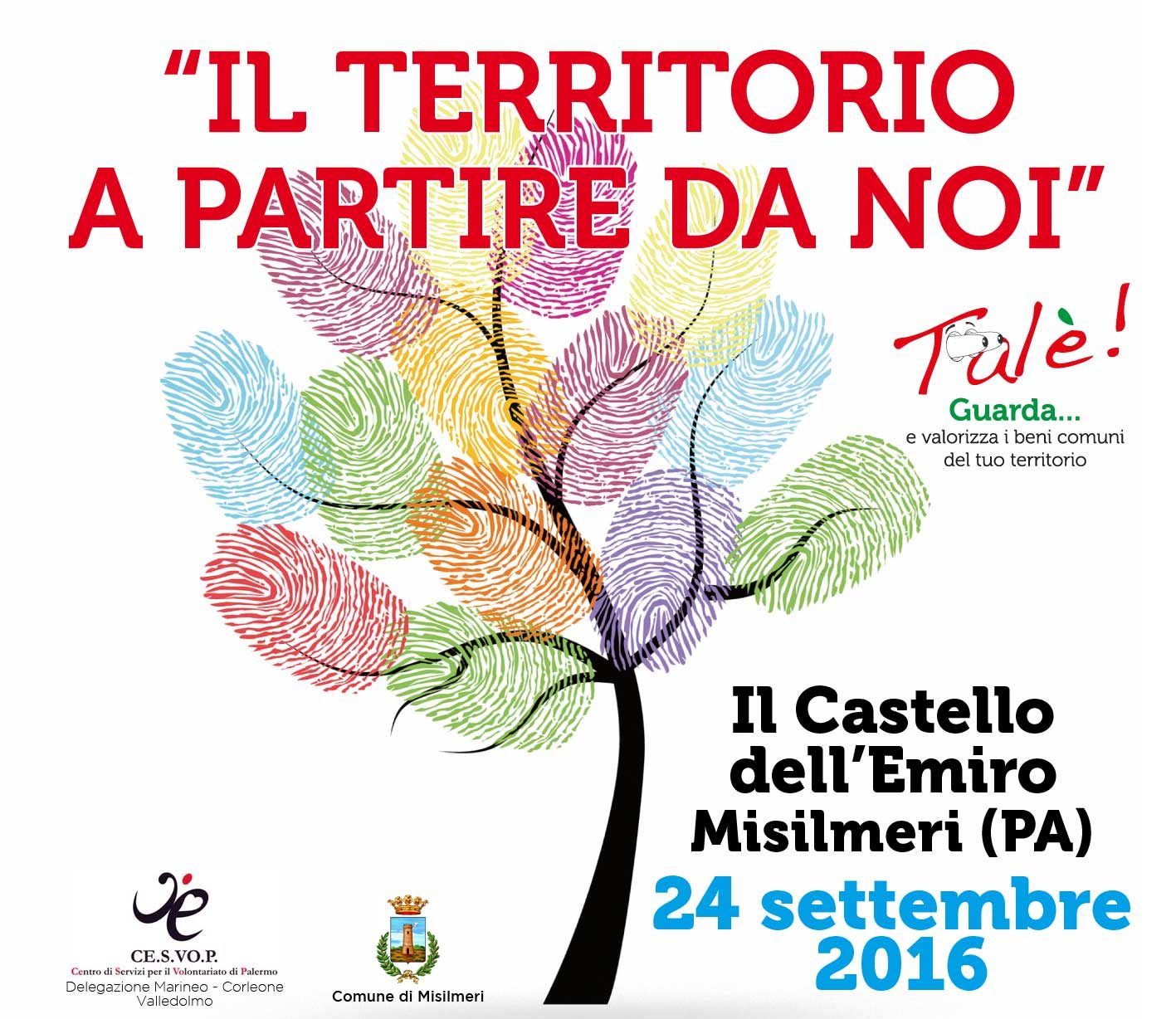 Sabato 24 al Castello dell’Emiro ” Il territorio a partire da noi”