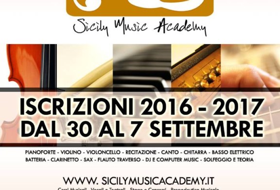 Aperte le iscrizioni per la Sicily Music Academy