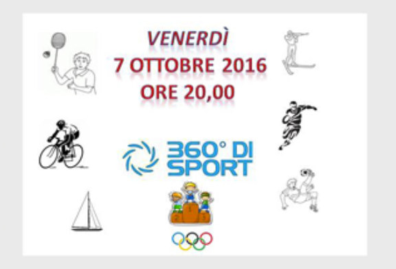 Al via la nuova stagione di 360° di Sport