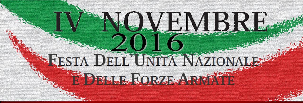 4 Novembre, domani la commemorazione in Piazza Comitato