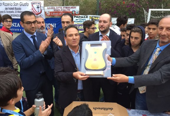 Alleanza Assicurazioni dona un defibrillatore al “Città di Misilmeri”