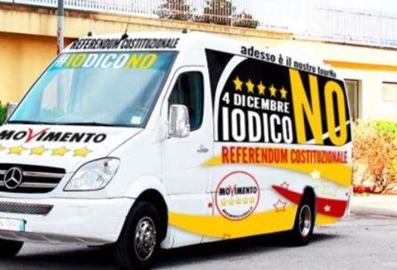 A Misilmeri farà tappa il Tour-No del Movimento 5 Stelle