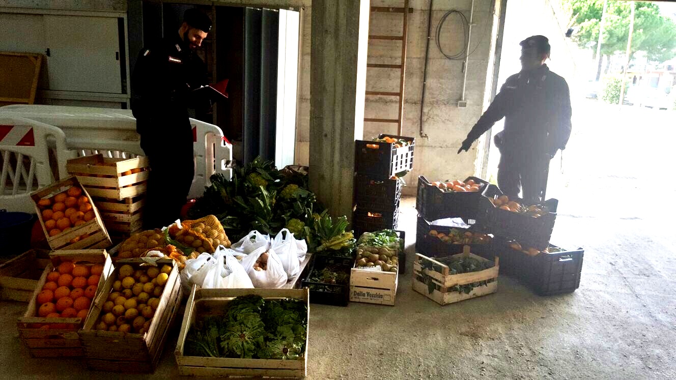 Misilmeri. Sequestrati 1000 Kg di frutta e verdura agli ambulanti