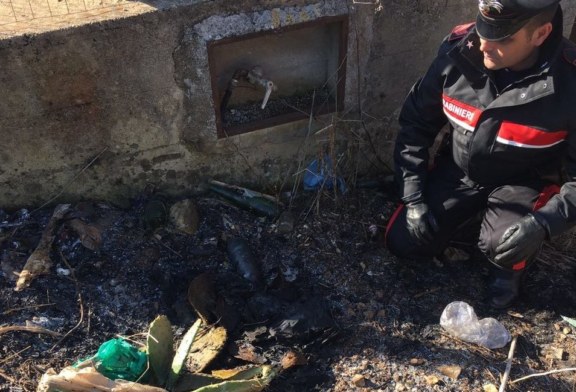 Misilmeri, sorpresi a dar fuoco ai rifiuti in campagna