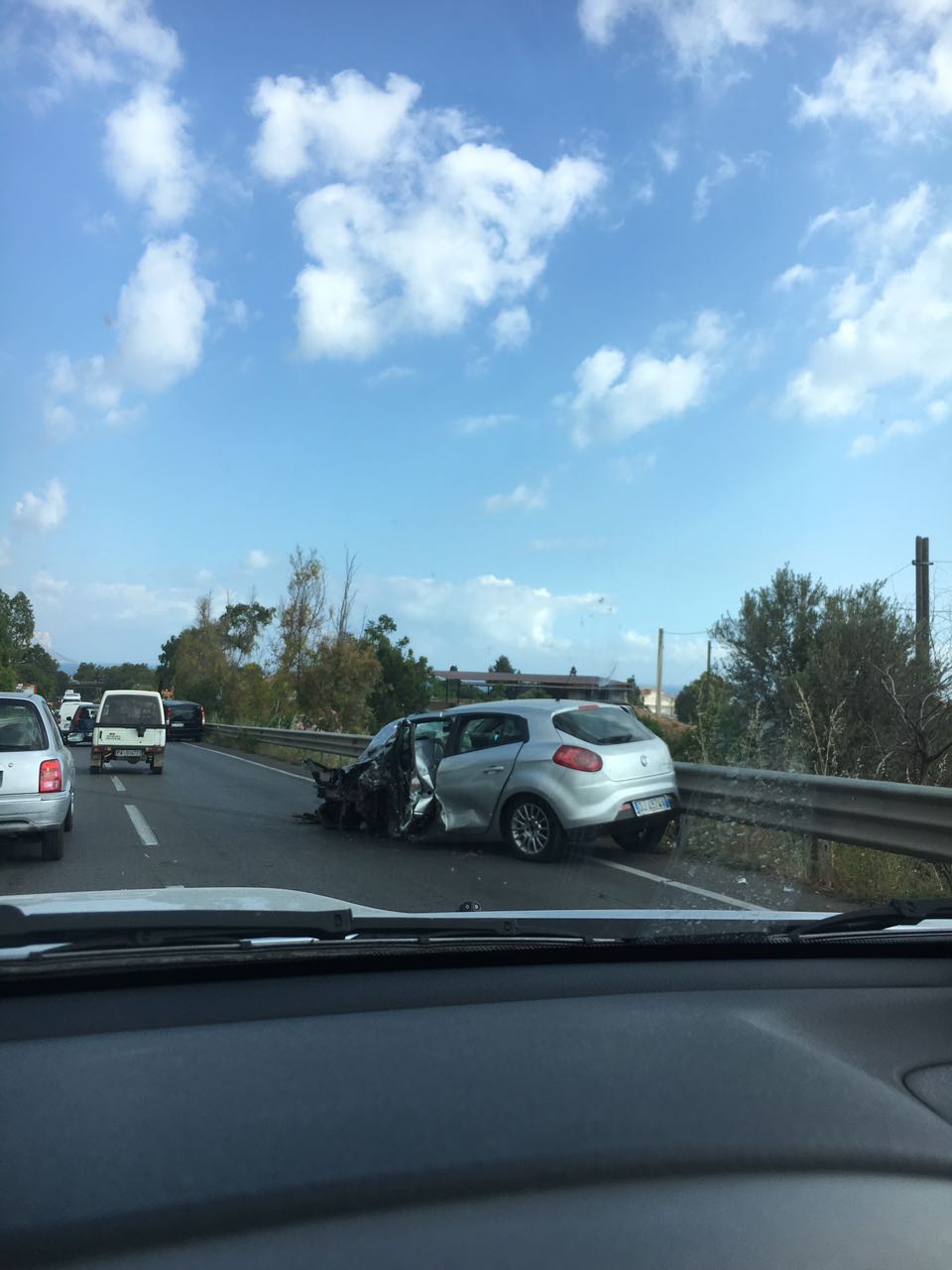 Scorrimento veloce, ancora un grave incidente