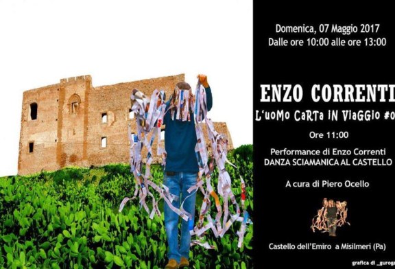 L’uomo carta torna a Misilmeri, domenica Enzo Correnti al Castello