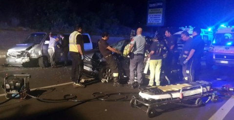 Scontro nella notte, un altro incidente nello scorrimento veloce