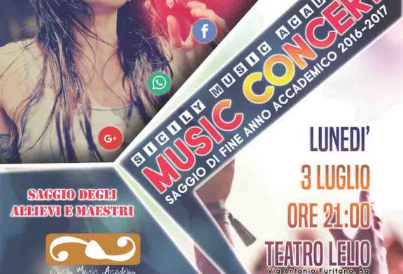 Lunedì il saggio di fine anno della Sicily Music Academy