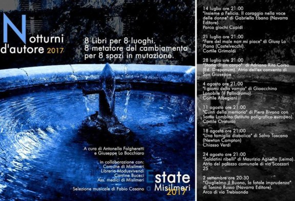 Cultura: Al via domani “Notturni d’autore”