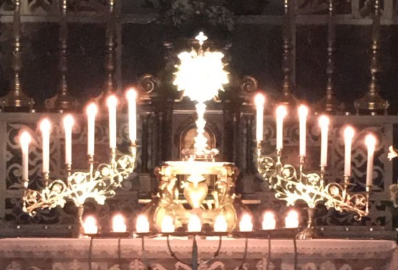 Chiesa nuova: “Restate qui e vegliate con me”