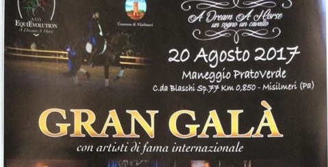 Il 20 Agosto Gran Galà equestre a Misilmeri
