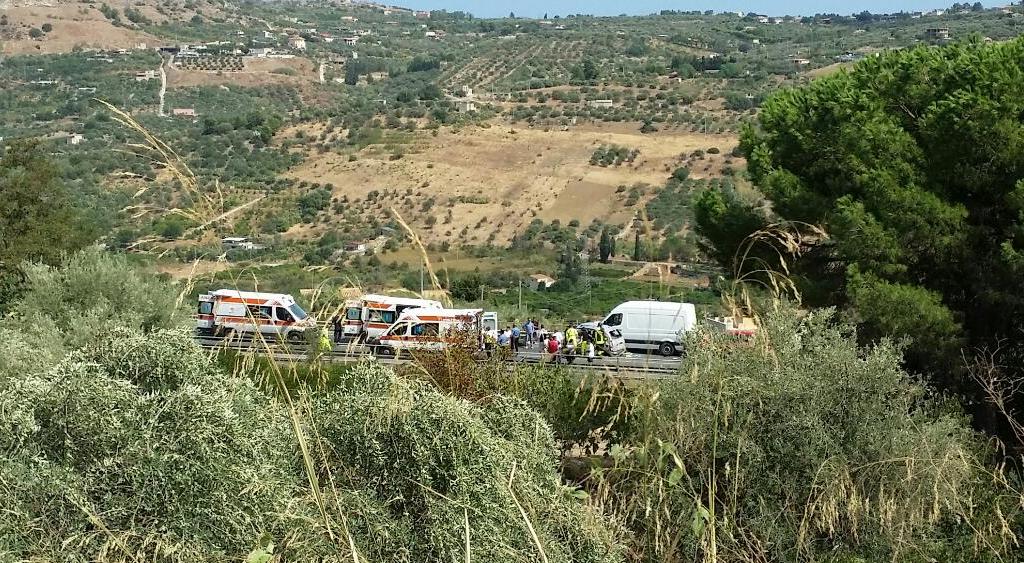SS121, grave incidente sulla Palermo-Agrigento