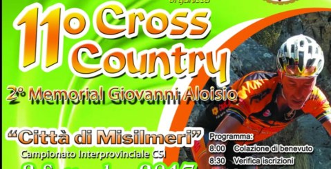 Domani l’11° Cross Country “Città di Misilmeri” memorial “Giovanni Aloisio”