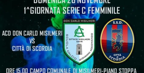 Calcio femminile, prima di campionato per la Don Carlo Misilmeri