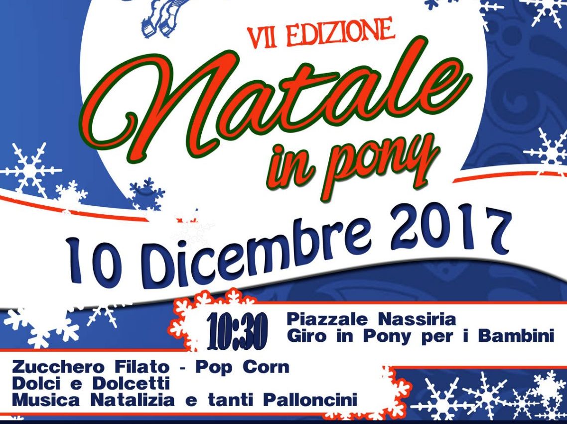 Domani “Natale in Pony” per le vie di Misilmeri