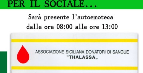 Domenica 17 la Thalassa a Misilmeri