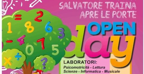 Open Day, porte aperte alla scuola Traina