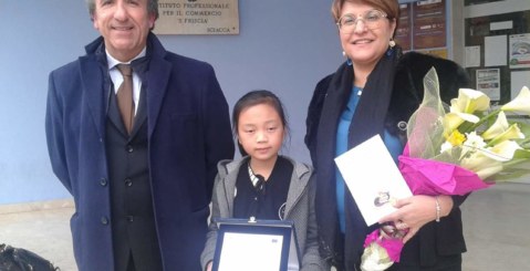 “Premio Giacomelli” a Licia Lin della scuola Landolina