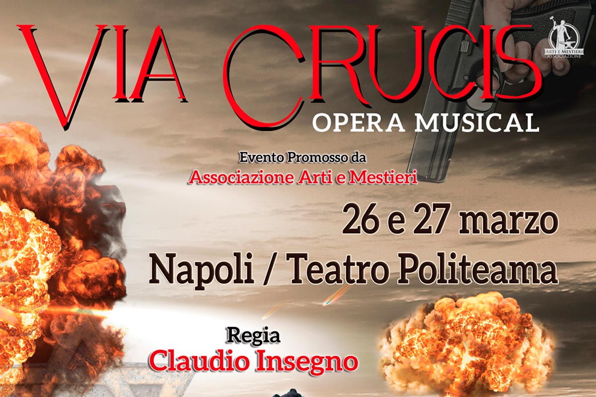 L’Opera Musical “Via Crucis” del maestro Brancatello approda a Napoli