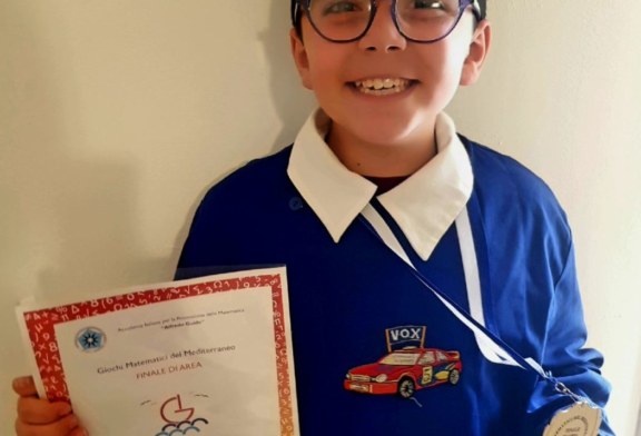 Giuseppe Di Salvo alle finali dei Giochi Matematici del Mediterraneo