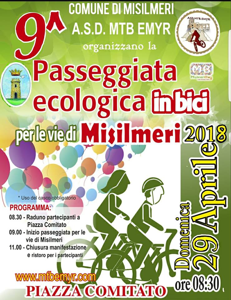 Domenica la nona edizione della Passeggiata ecologica in bici