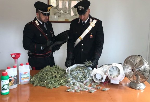 Misilmeri. Oltre 1 Kg di marjiuana in casa. Quattro arrestati