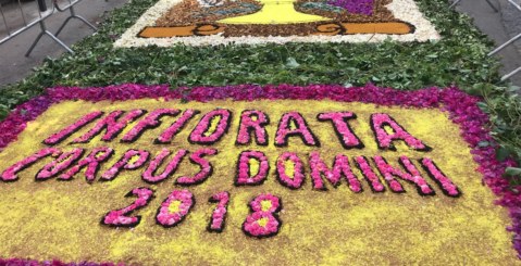 Grande successo per l’infiorata del Corpus Domini [Foto]