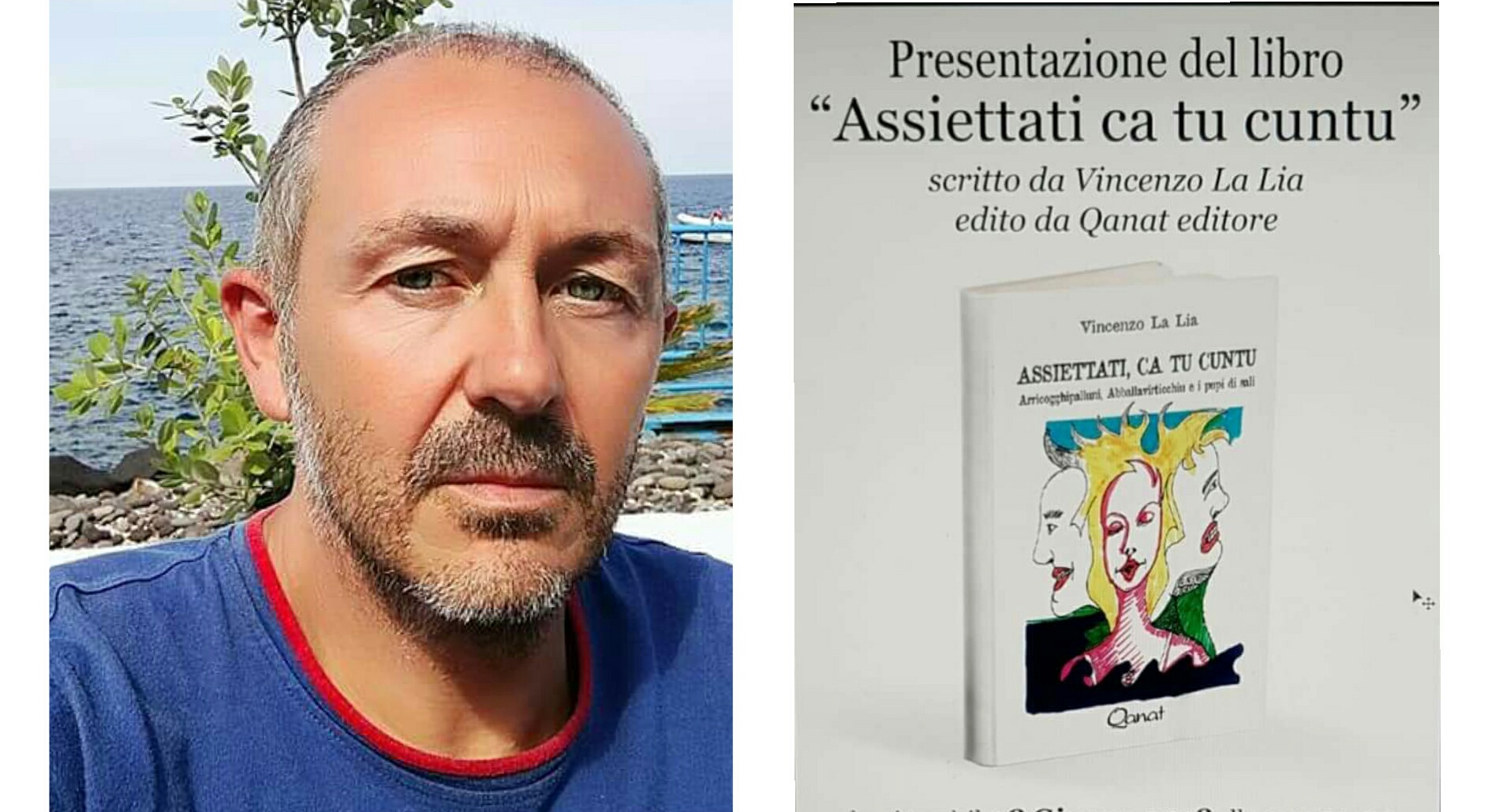 “Assiettati ca tu Cuntu” il libro di Vincenzo La Lia