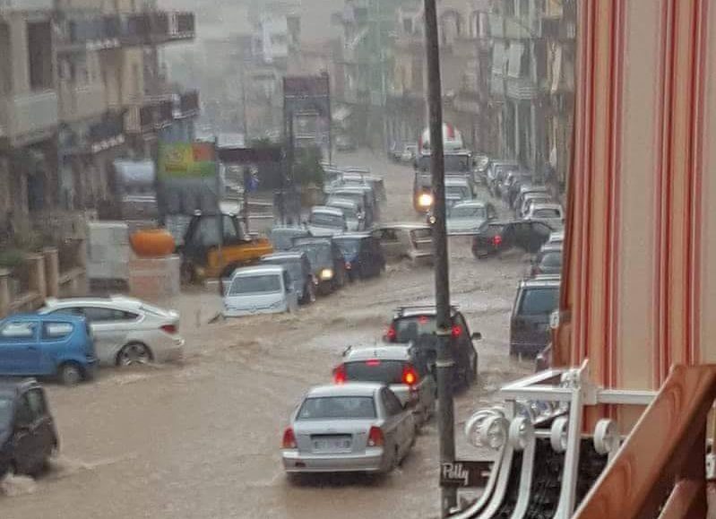 Forte temporale a Misilmeri, Portella di Mare nel caos !