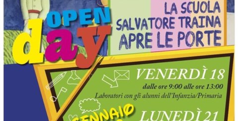 Arriva l’Open Day della Scuola primaria S. Traina