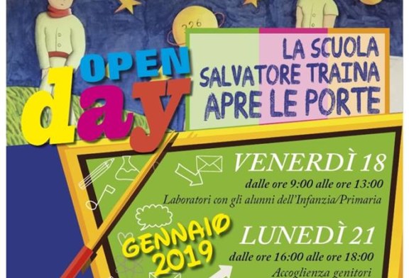 Arriva l’Open Day della Scuola primaria S. Traina