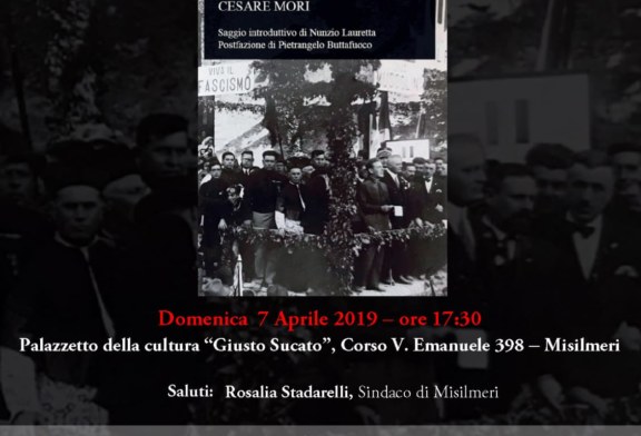 “La mafia ai ferri corti” domenica la presentazione del libro di Mori
