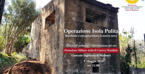 SiciliAntica Misilmeri aderisce alla campagna ambientalista Isola pulita