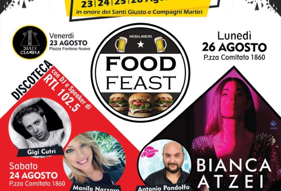 Misilmeri in Festa. Il programma dei festeggiamenti di San Giusto