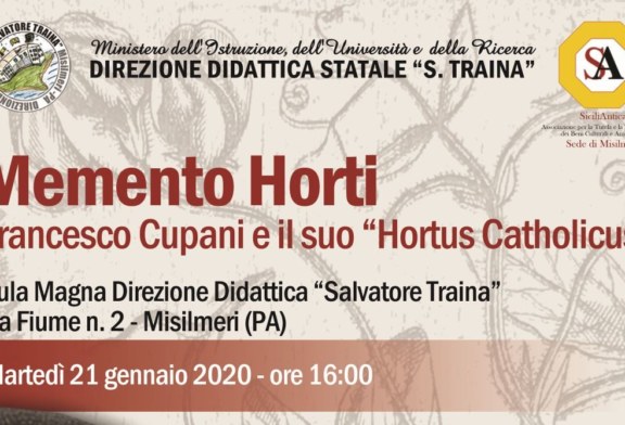 La scuola “Traina” ricorda il naturalista Francesco Cupani