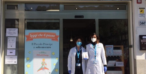 La lettura contro il Coronavirus, iniziativa benefica della Farmacia Costa Principe