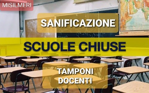Misilmeri, scuole chiuse dal 9 all’11 Novembre
