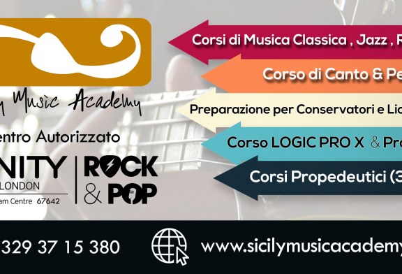 Aperte le iscrizioni alla Sicily Music Academy