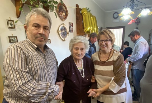 Auguri Nonna Grazia, oggi sono 100 anni
