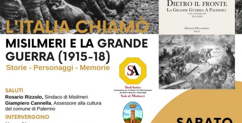 Sabato 3 giugno, convegno “Misilmeri e la Grande Guerra”